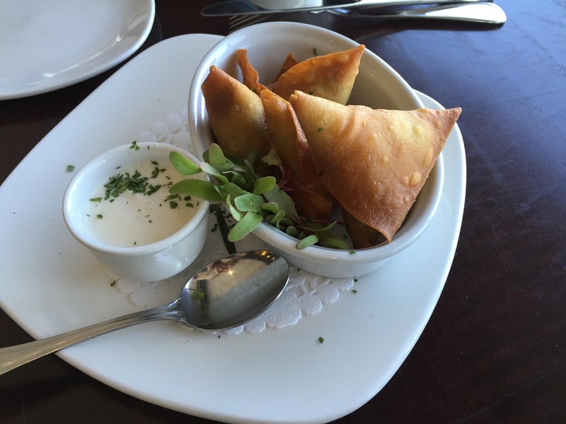 Indian Samosa Street Food